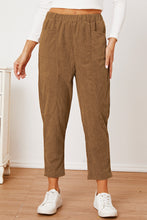 Load image into Gallery viewer, Pocketed Elastic Waist Pants