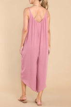 Load image into Gallery viewer, Pocketed Spaghetti Strap V-Neck Jumpsuit