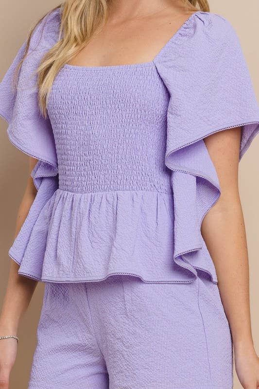 *SALE* Peplum Style Romper