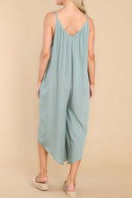 Load image into Gallery viewer, Pocketed Spaghetti Strap V-Neck Jumpsuit