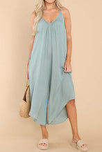 Load image into Gallery viewer, Pocketed Spaghetti Strap V-Neck Jumpsuit