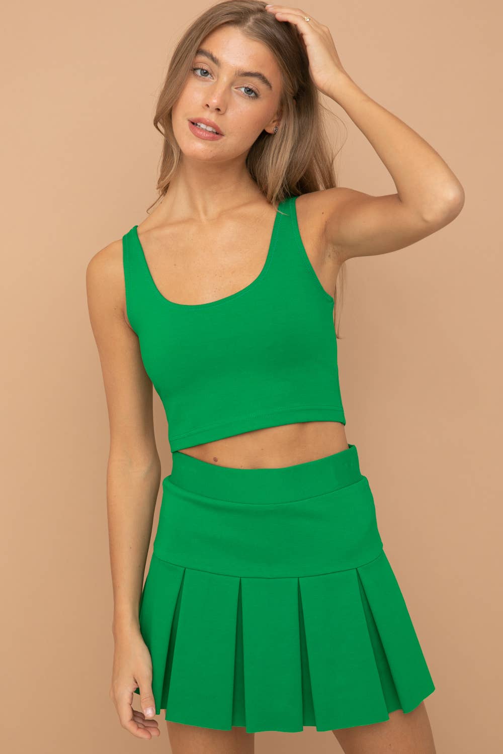 *SALE* SUPER STRETCHY PONTE MINI TENNIS SKIRT
