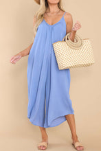 Load image into Gallery viewer, Pocketed Spaghetti Strap V-Neck Jumpsuit