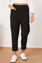 Load image into Gallery viewer, Pocketed Elastic Waist Pants