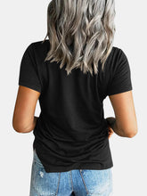 Load image into Gallery viewer, Pocketed V-Neck Short Sleeve T-Shirt
