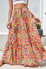 Load image into Gallery viewer, Printed Elastic Waist Maxi Skirt
