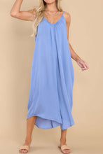 Load image into Gallery viewer, Pocketed Spaghetti Strap V-Neck Jumpsuit