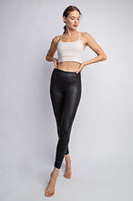 Load image into Gallery viewer, PU Chintz Full-Length Leggings