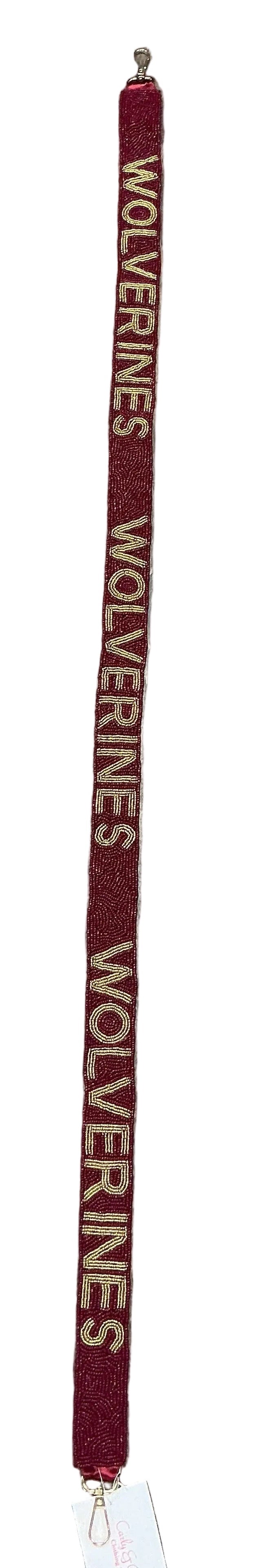 Northlake Wolverine’s Purse Strap - Game day