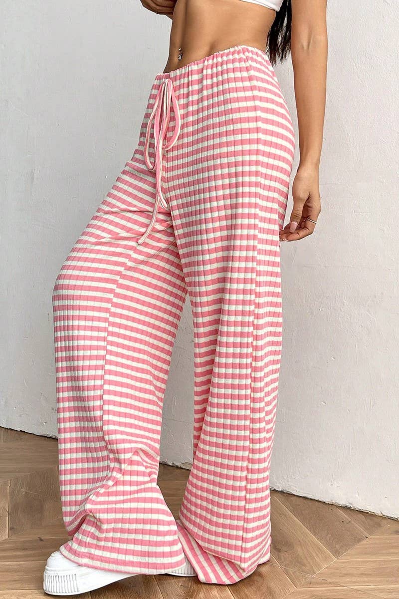 *SALE* Summer Striped Drawstring Pants