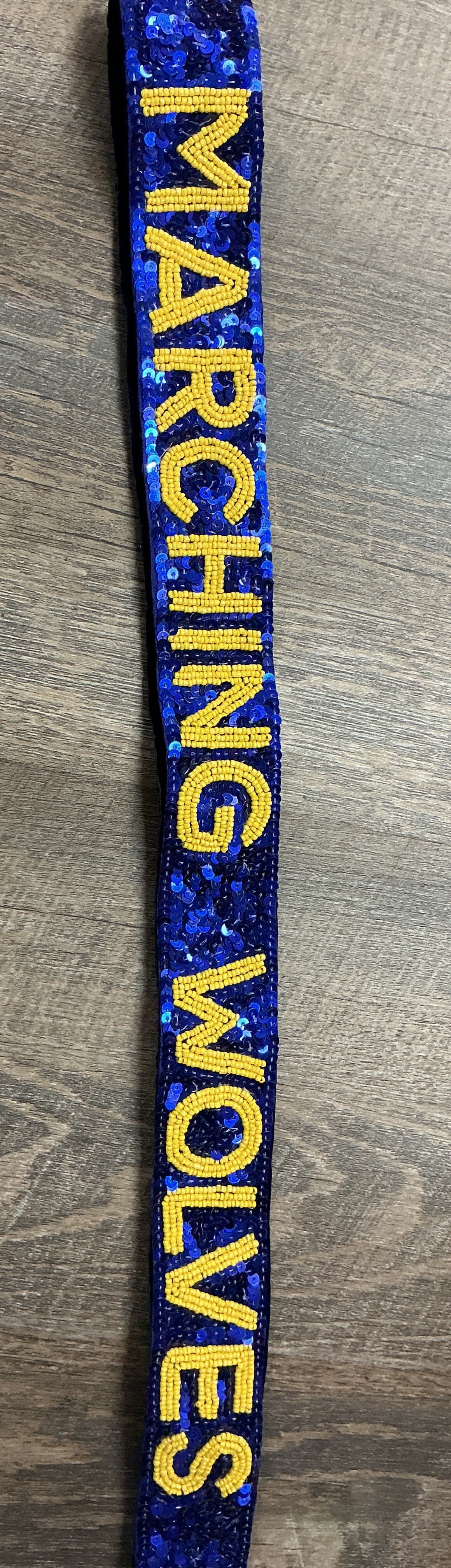St. Paul’s Marching Wolves Purse Strap/ Game Day