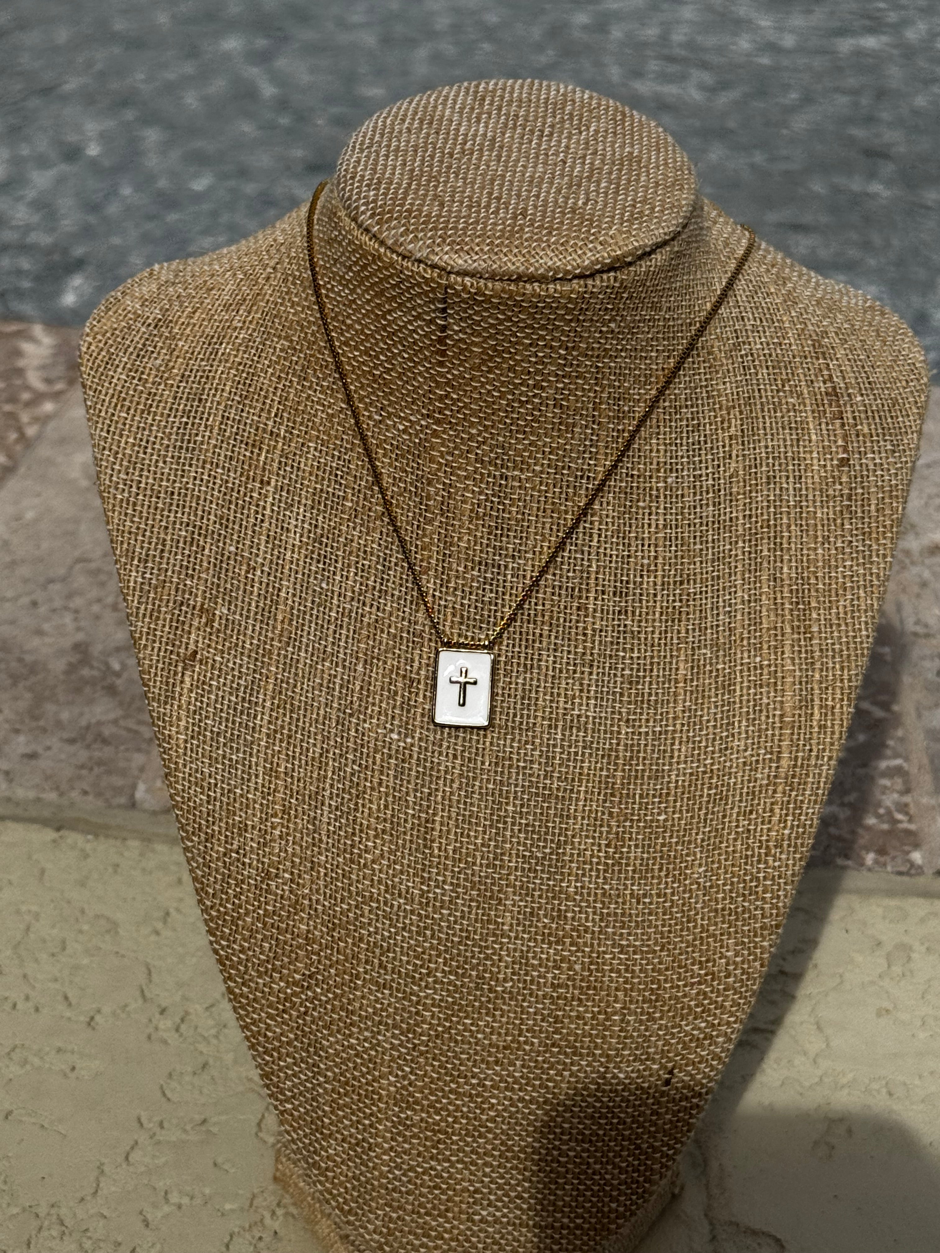 Enamel Necklace