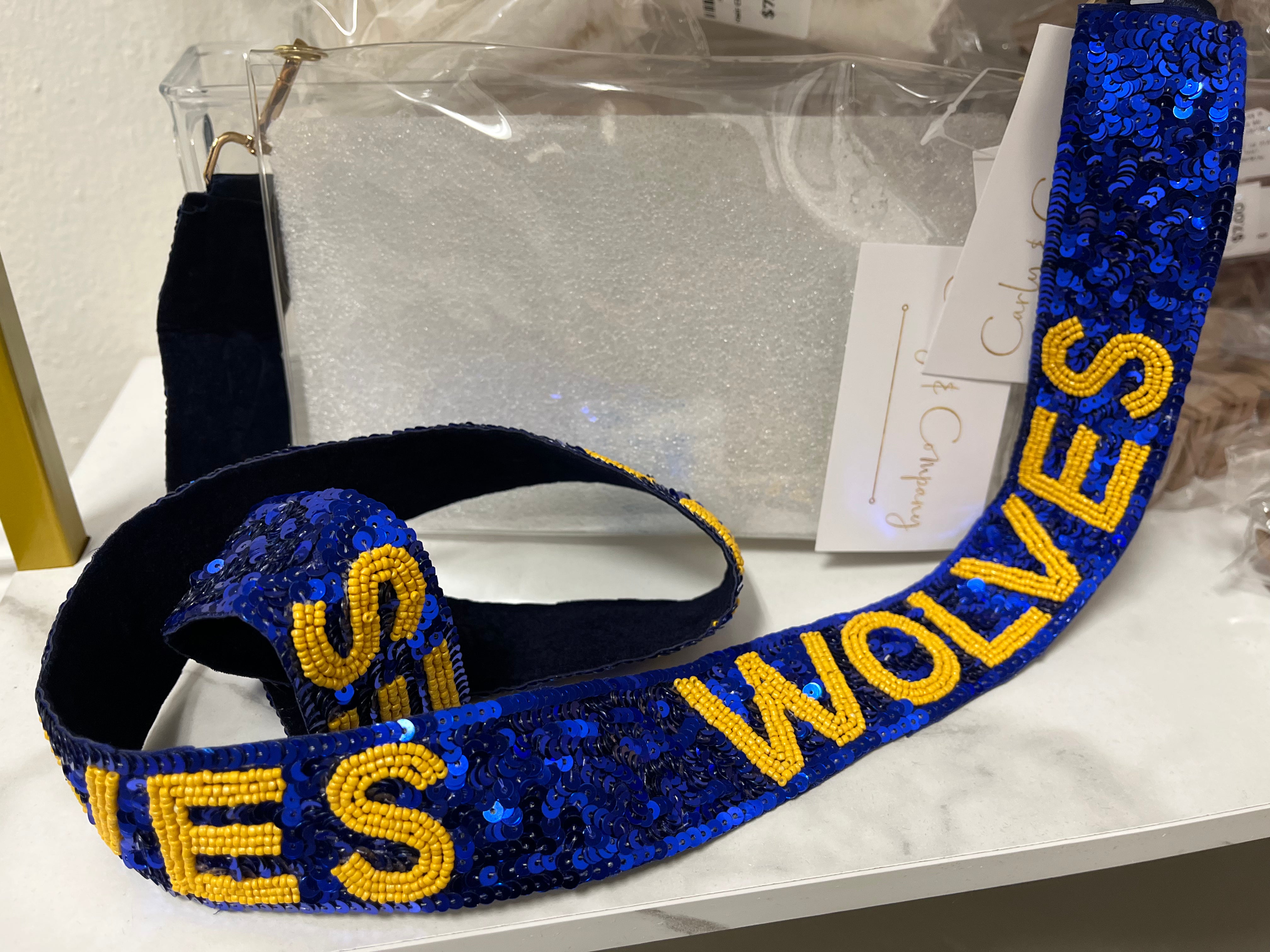 St. Paul Wolves Purse Straps - Game day