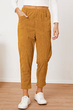 Load image into Gallery viewer, Pocketed Elastic Waist Pants