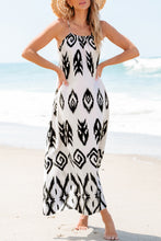 Load image into Gallery viewer, Printed Spaghetti Strap Cami Dress