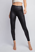 Load image into Gallery viewer, PU Chintz Full-Length Leggings