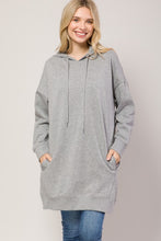 Load image into Gallery viewer, Plus Hoodie Sweatshirt Pullover Tunic Top