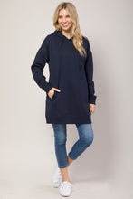 Load image into Gallery viewer, Plus Hoodie Sweatshirt Pullover Tunic Top