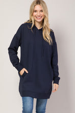 Load image into Gallery viewer, Plus Hoodie Sweatshirt Pullover Tunic Top
