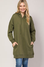 Load image into Gallery viewer, Plus Hoodie Sweatshirt Pullover Tunic Top