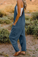 Load image into Gallery viewer, Double Take  V-Neck Sleeveless Jumpsuit with Pocket