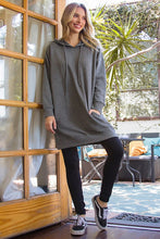 Load image into Gallery viewer, Plus Hoodie Sweatshirt Pullover Tunic Top