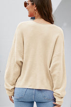 Load image into Gallery viewer, V-Neck Center Seam Sweater
