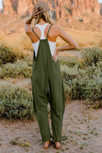 Load image into Gallery viewer, Double Take  V-Neck Sleeveless Jumpsuit with Pocket