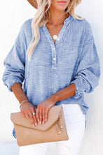 Load image into Gallery viewer, Buttoned Long Sleeve Blouse