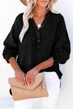 Load image into Gallery viewer, Buttoned Long Sleeve Blouse