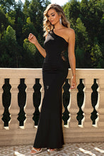 Load image into Gallery viewer, One-Shoulder Sleeveless Maxi Dress