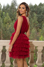 Load image into Gallery viewer, One-Shoulder Sleeveless Dress