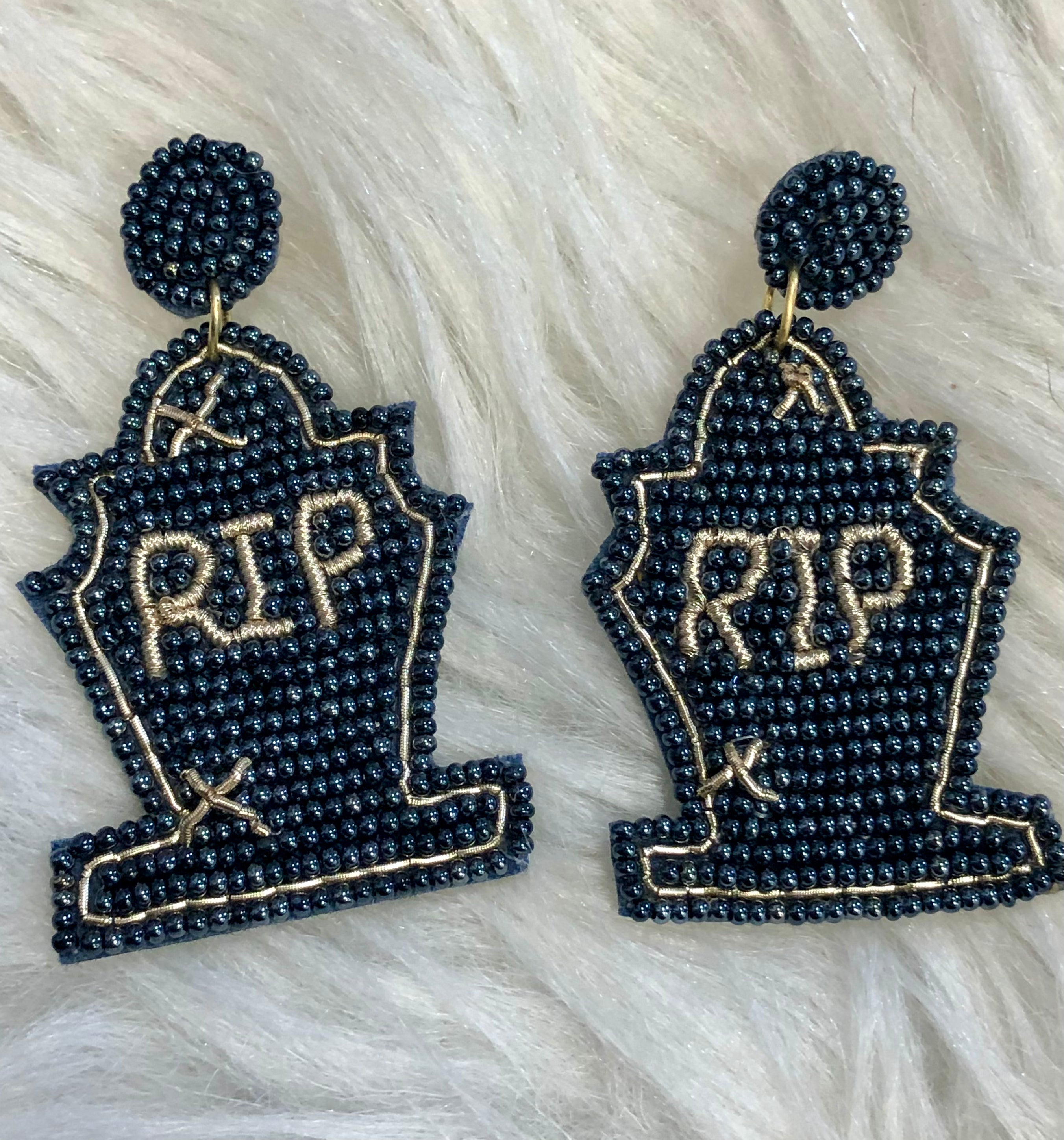 *Sale* Halloween Beaded Earrings