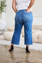 Load image into Gallery viewer, Judy Blue Full Size Braid Side Detail Wide Leg Jeans