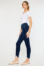 Load image into Gallery viewer, Kancan Full Size High Rise Frayed Ankle Skinny Jeans