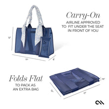 Load image into Gallery viewer, Case-Mate Jelly Tote Something Navy Twilly