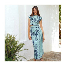Load image into Gallery viewer, Chic Bloom Two-Piece Ensemble