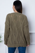 Load image into Gallery viewer, Round Neck Dropped Shoulder Sweater