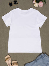 Load image into Gallery viewer, Round Neck Short Sleeve T-Shirt