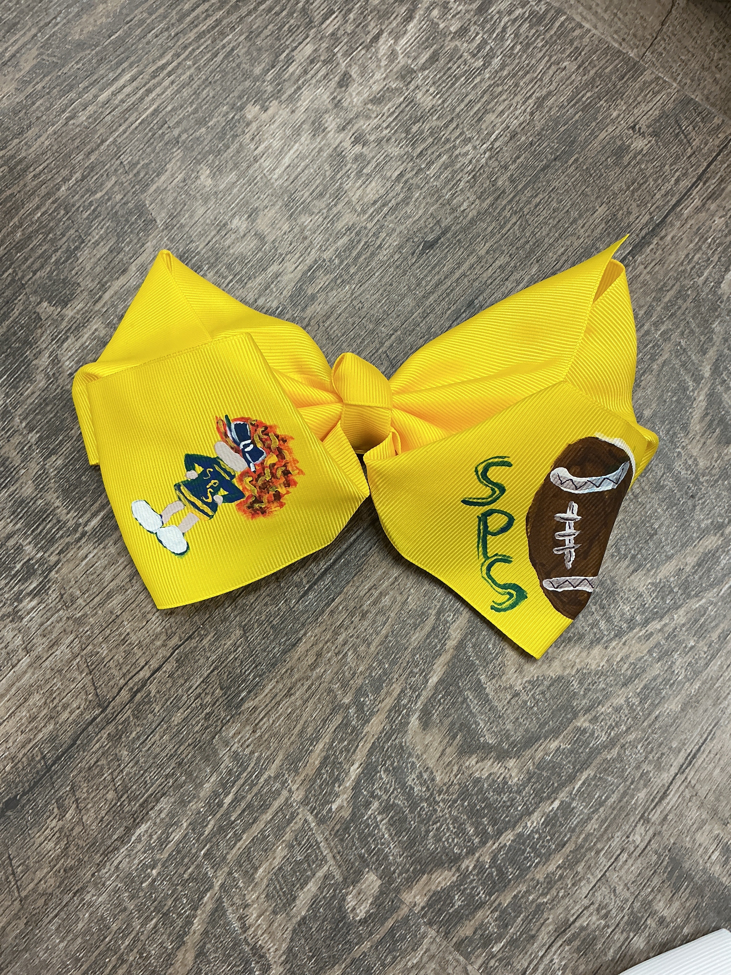 SPS Bow with Alligator Clip - Game Day