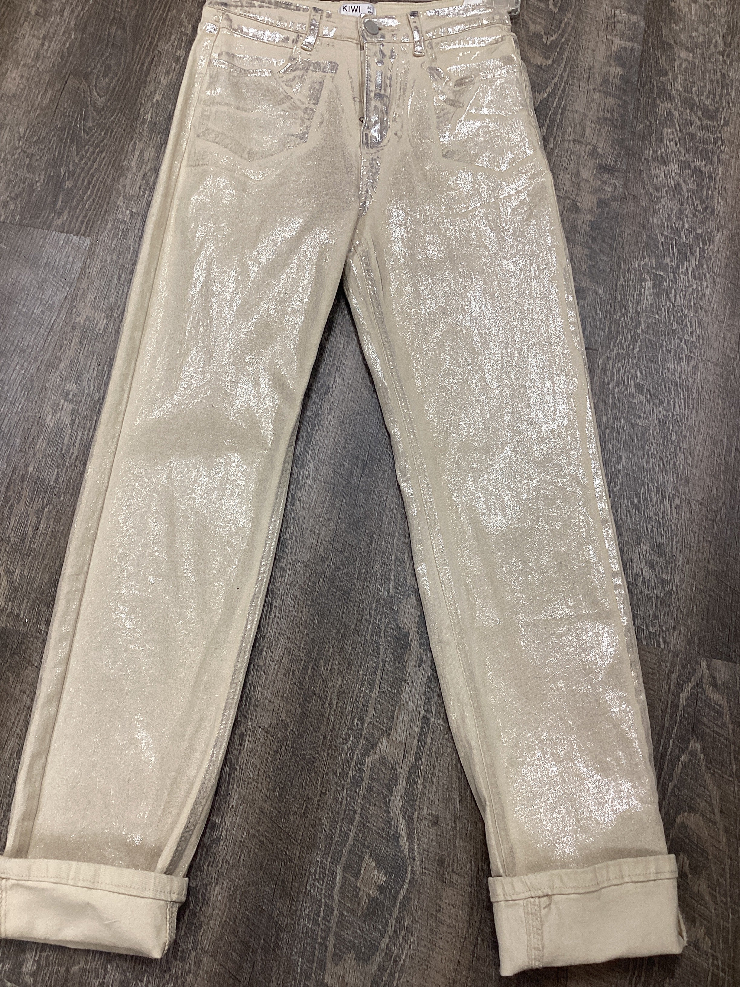 *SALE* 
Metallic Stretch Denim