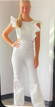 Load image into Gallery viewer, Flutter sleeve flared jumpsuit
