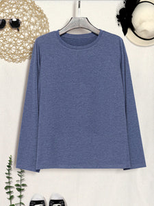 Round Neck Long Sleeve T-shirt