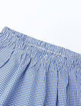Load image into Gallery viewer, Gingham Sleeveless Top and Skirt Set