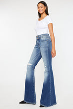 Load image into Gallery viewer, Kancan High Rise Wide Waistband Flare Jeans