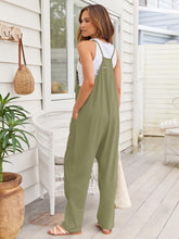 Load image into Gallery viewer, V-Neck Spaghetti Strap Jumpsuit