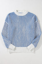 Load image into Gallery viewer, Round Neck Dropped Shoulder Sweater