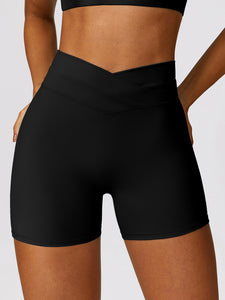 High Waist Active Shorts