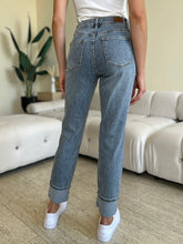 Load image into Gallery viewer, Judy Blue Full Size High Waist Cuff Hem Jeans