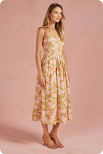 Load image into Gallery viewer, Bloom Meadow Sleeveless Pleat Midi Dress